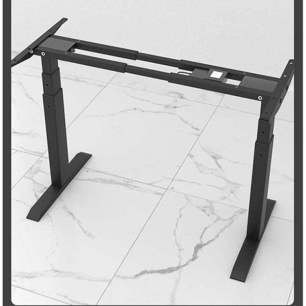 Height Adjustable Dual Motor Smart Electric Desk for Gaming and Work in Modern Design