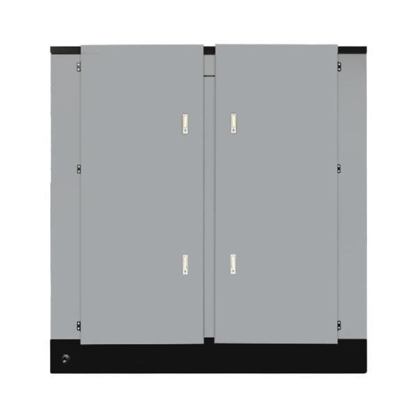 Two Stage 500 HP High Pressure Screw Air Compressor 3 Phase 575V - 600V