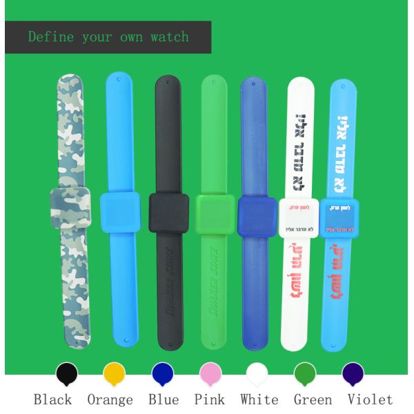 led electronic Children's Silicone watch custom OEM logo pat table princess cartoon fruit watch