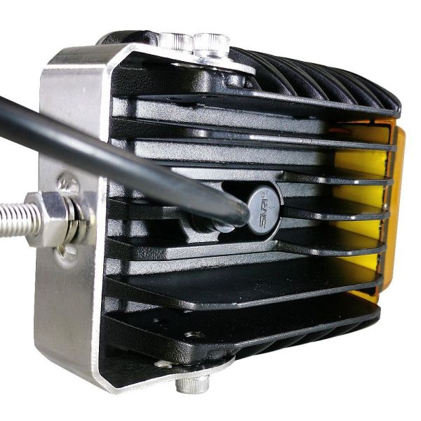 White / Blue LED Square Work Light 75W LED Spotlights For Tractors