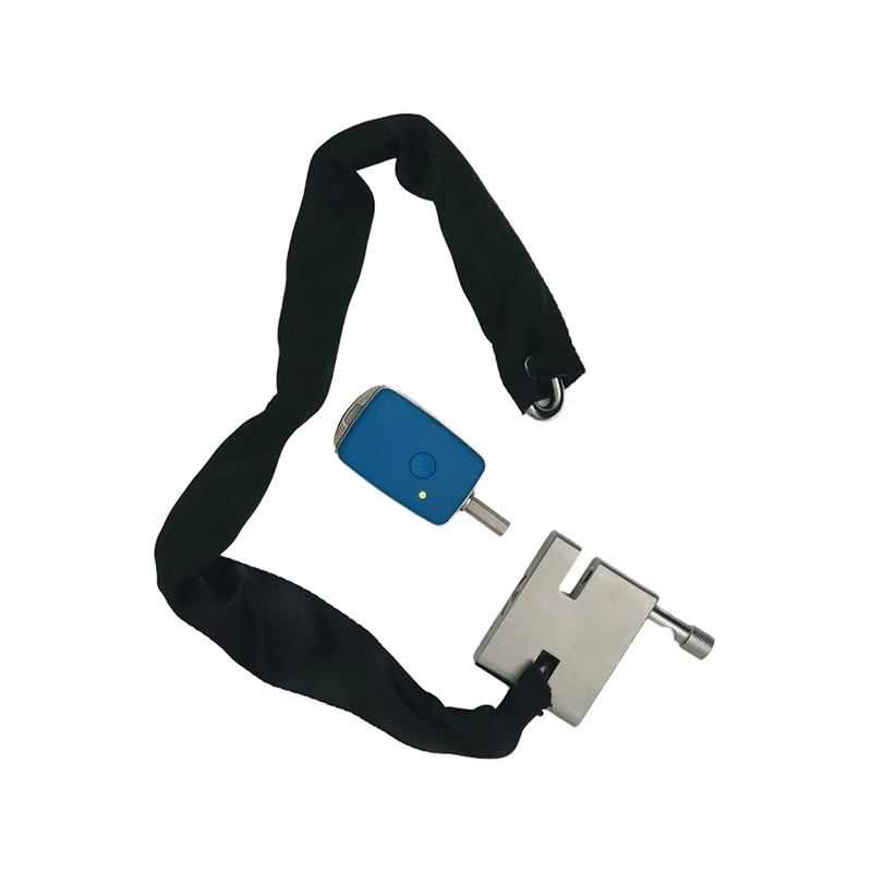 Waterproof and Dust-Proof Smart Chain Lock with Electronic Key Unlocking for Motorcycle