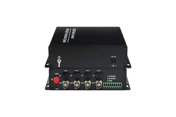 4channels 3G SDI Video Converter 1080P@30fps HD SDI video + 1Ch embedded Audio+Rs485 data