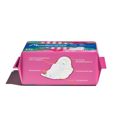 Os guardanapo sanitários ultra finos de Maxi Pads Breathable Women Wearing do algodão personalizaram