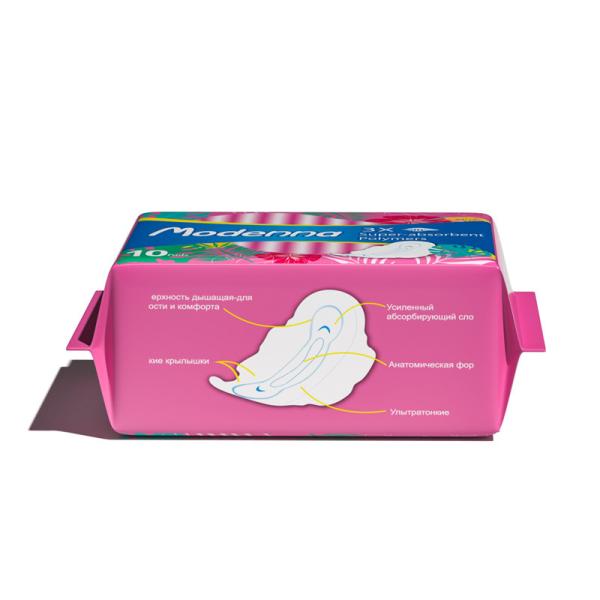 Cotton Ultra Thin Maxi Pads Breathable Women Wearing Sanitary Napkins Customized