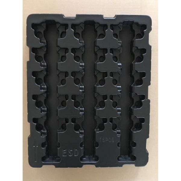 Аттестация SGS Recyclable ЛЮБИМЦА подноса пакета волдыря предохранения от ESD материальная