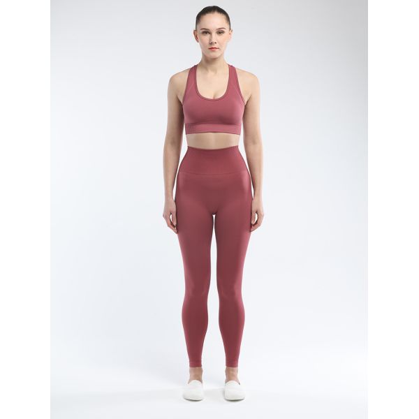 Йога 82% полиэстер 18% лайкра ZHIHUI безшовная устанавливает набор гетры бюстгальтера спорт йоги