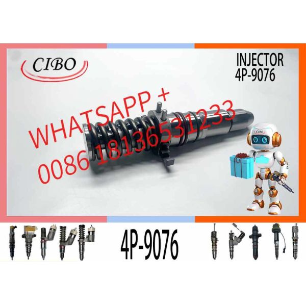4P9076 diesel Fuel Injector 4P9076 4P-9076 0R2921 0R-2921 7E3382 7E-3382 for 3508 3512 3516 Engine Auto Spare Parts