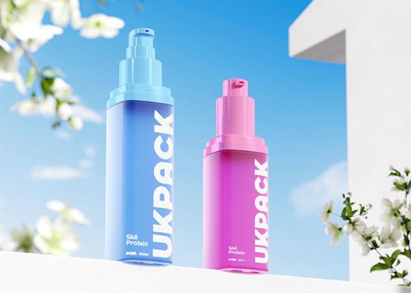 Professional Airless Bottle Series (50ml/100ml/120ml) - Dual Pump Configuration