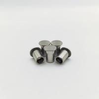 316L Stainless Steel Flat Head Semi-Tubular Rivets ISO 15977
