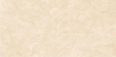 Decorative Glazed Porcelain Tile , Yellow Marble Rectangular Glazed Kitchen Tiles