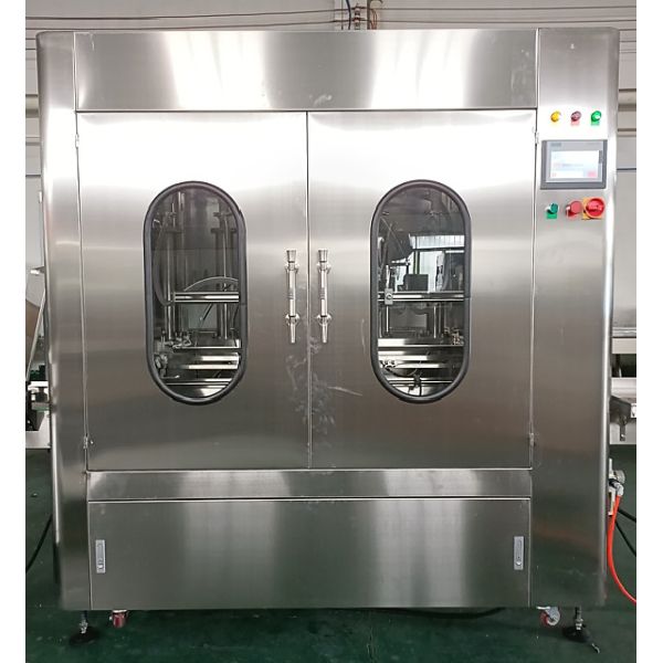 Полностью автоматическая линия упаковки бутылки 4000BPH для воды дезинфицирующего средства руки