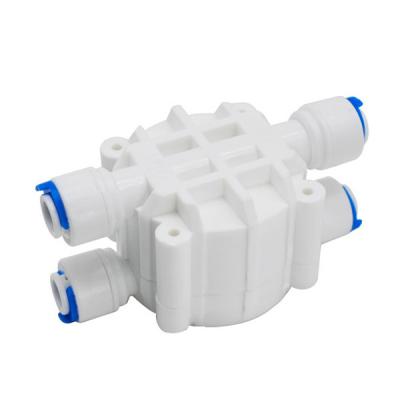 Auto Automatic Shut Off Valve 1/4 Inch 4 Way Flow Valve For RO System