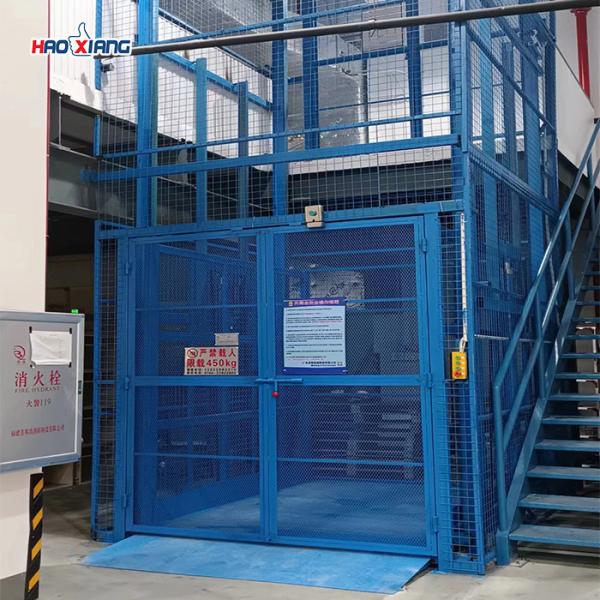 Outdoor Steel Freight Platform Lift 20000kg Large Freight Elevator