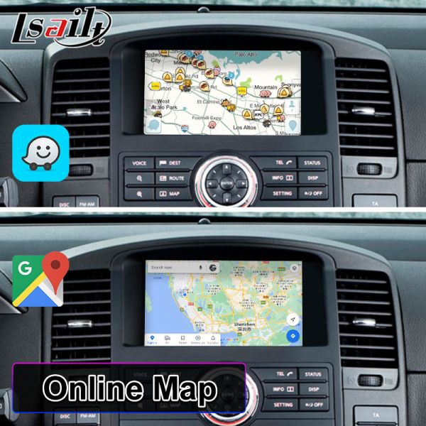 Android Carplay Interface for Infiniti G37 With GPS Navigation Android Auto NetFlix