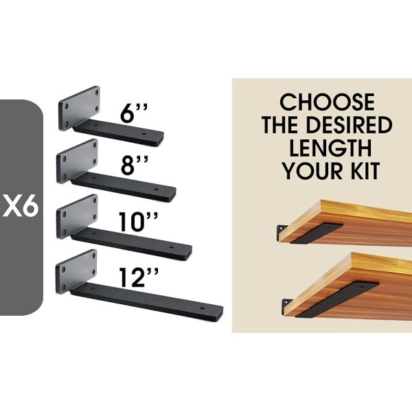 Prateleira revestida de pó preto para prateleira de cozinha