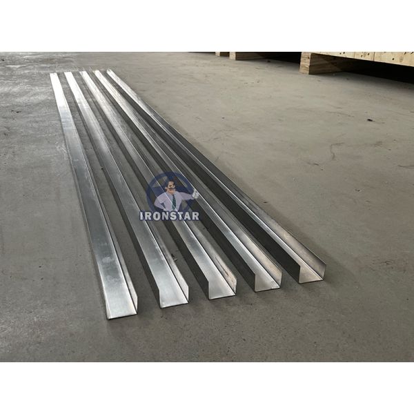“Double U Channel Two In One Roll Forming Machine US Standard PLC Control High Speed U Shape Steel Keel Cold Roll Form Equipment For Construction”