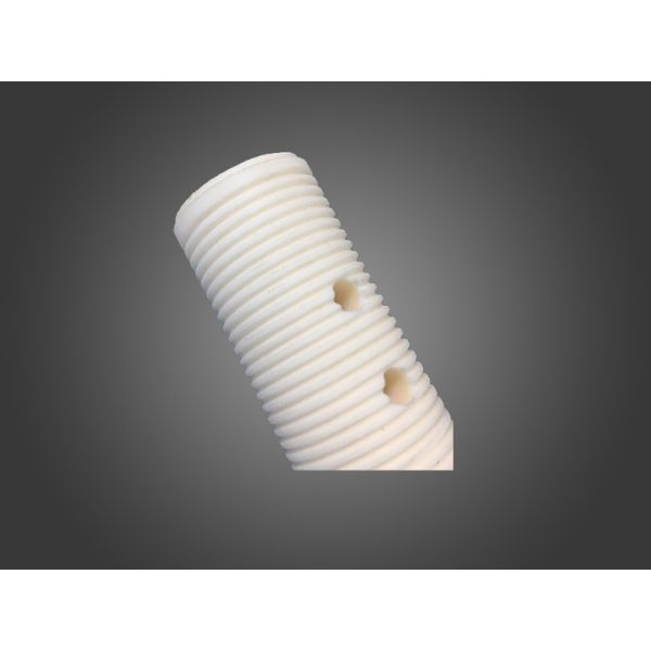 Alumina Ceramic Lined Tube For Dust Removal System Wear Resistance