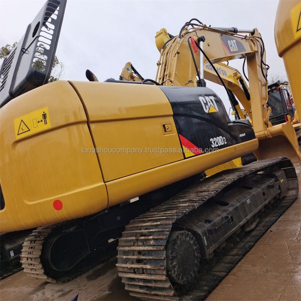 Used Caterpillar 320D Excavator 20 Ton Construction Machinery 320D2 Crawler Excavator