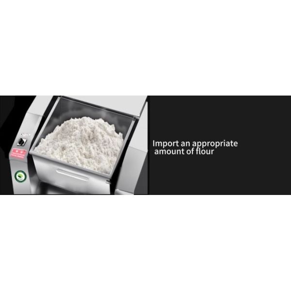 220V Stainless Steel Bakery Commercial Equipment Dough Maker 15Kg Capacity