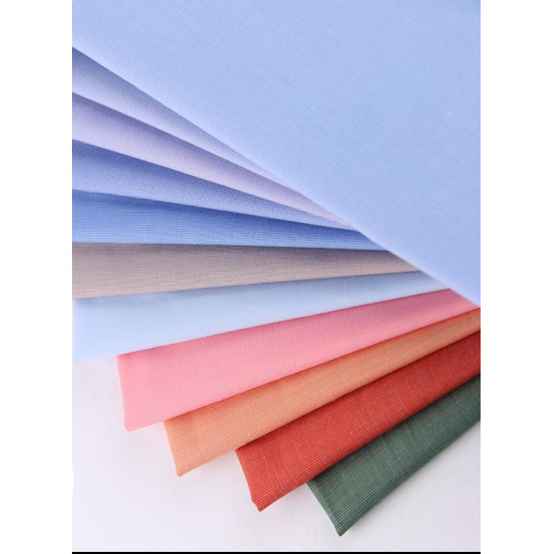 Breathable Plain End On End Shirt Fabric T8R20 End On End Broadcloth Dark Green