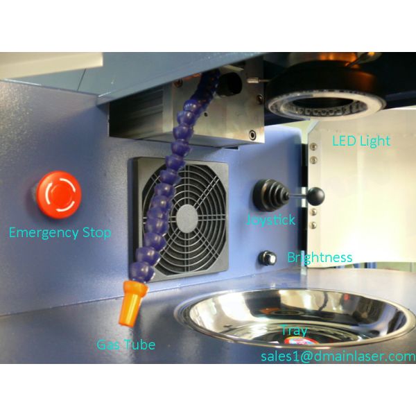 Mini 1064nm 200W Pulsed ND YAG Laser Spot Welder For Jewelry