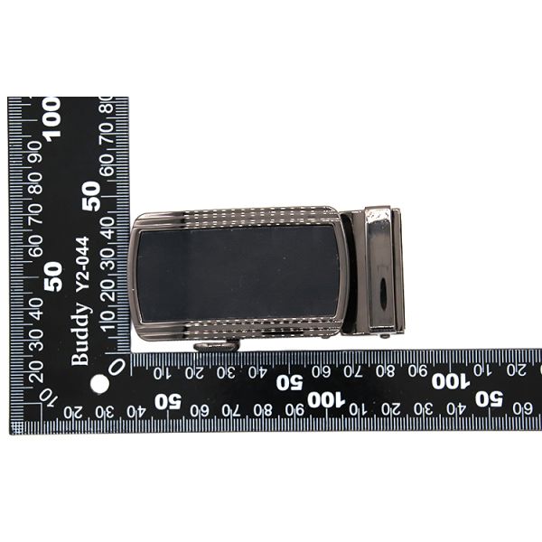 Wenzhou Kml Black business classic metal automatic belt buckle for men