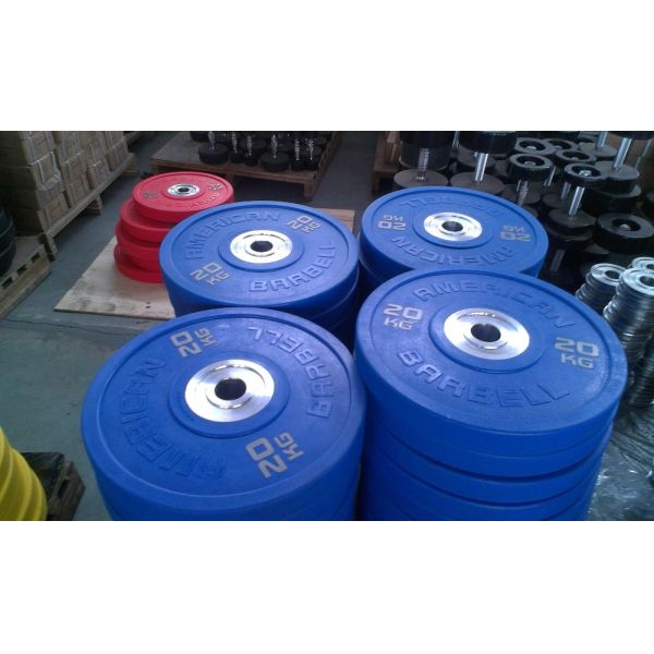 Crossfit Barbell PU Weight Lifting Bumper Plate