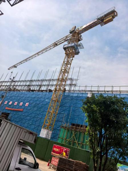 QTZ TypeTower Crane Construction Tower Crane High Efficiency Rapid Lifting Q345B Manganese Steel