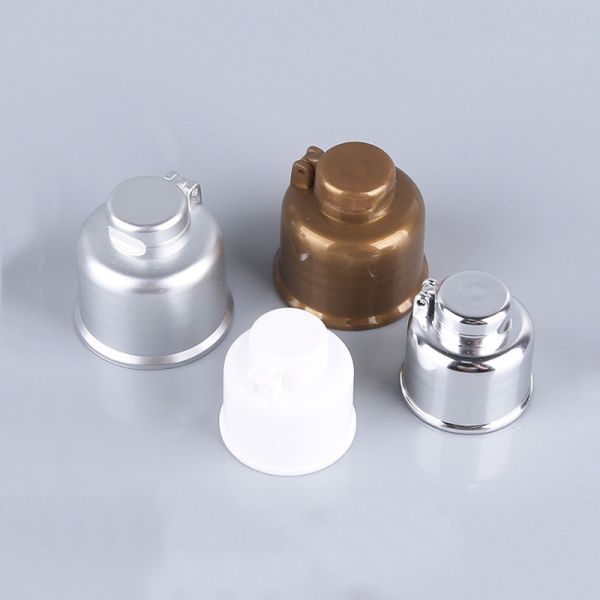 PP Plastic Bottle Flip Top Cap 28mm Aluminum Flip Top Screw Cap 24/410 28/410