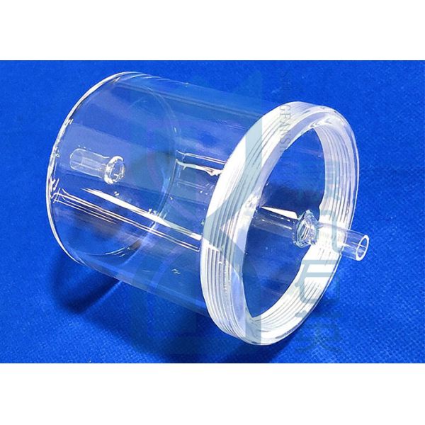 Customized Fused Morse 6.5 Quartz Lab Glassware