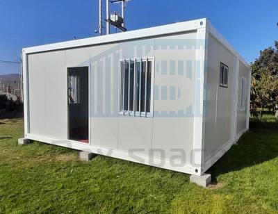 Casa de 2 quartos em contêiner à prova de fogo