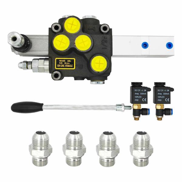 Pneumatic Hydraulic Multi-way Valve Cast Iron 16MPa