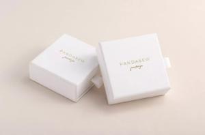 Papier de carton de Deboss de boîte d'emballage de bijoux de bracelet de