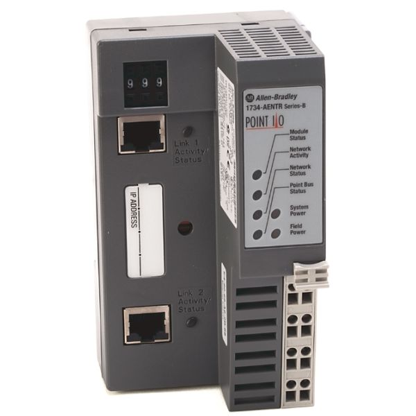 1734-AENTR Allen Bradley POINT I/O Dual Port Network Adaptor