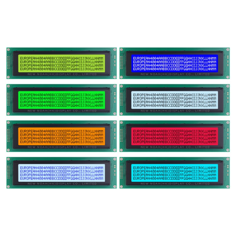 European Gray Film 4004A3 Character Module LED Backlight 4004 Character LCD Module