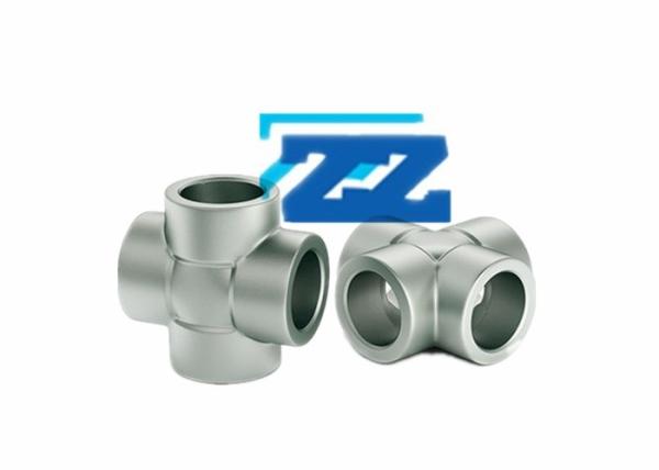 Cross 2 1 / 2  6000LB Socket Weld Pipe Fittings ASTM A182 F11 ASME B16 11