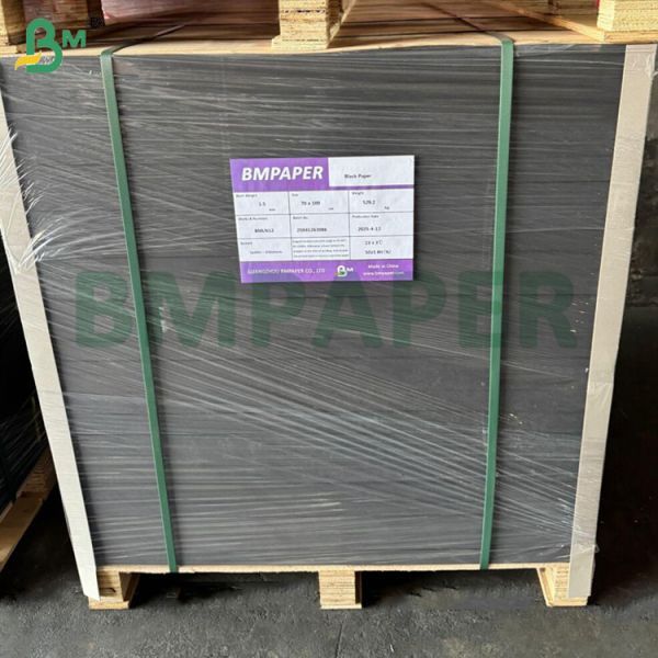 250gsm 300gsm Black Red Colored Rigid Cardboard For Gift Boxes High Stiffness