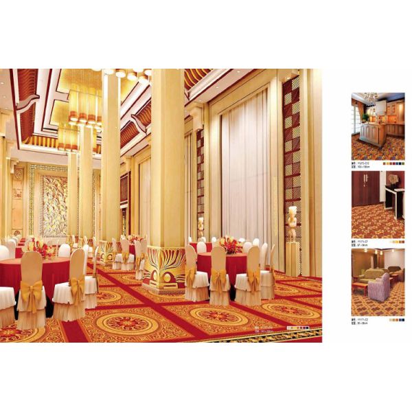 Ковер широко 3.66/4м Халл банкета нейлона для украшения гостиницы