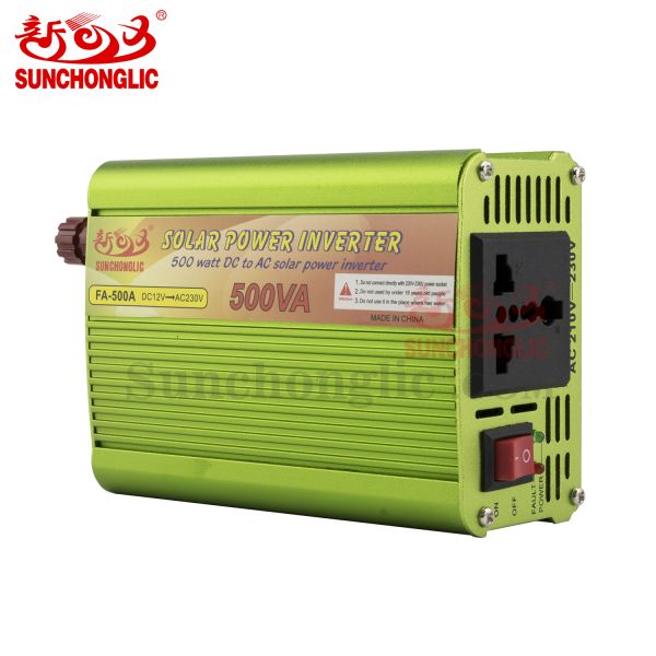 500VA Portable Modified Sine Wave Power Inverter with 5V 1A USB Output