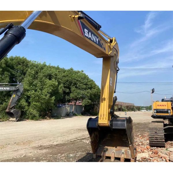 5.7M Длина бума Большой экскаватор Подержанный экскаватор SY365