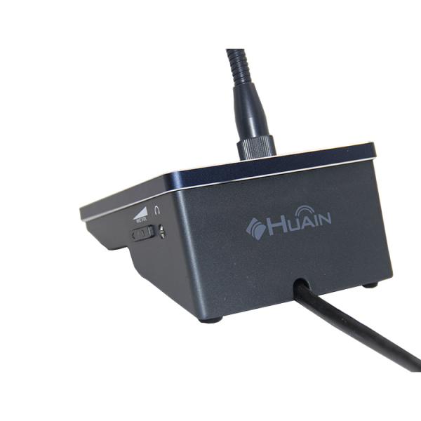 HUAIN Meeting Room LCD Screen Desktop Digital Conference System Tabletop Chairman Delegate Unit