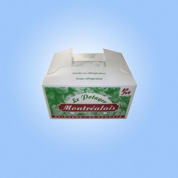 Fruit Vegetable Corrugated Plastic Packaging Boxes
