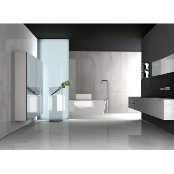 Tuile polie par Grey Marble Floor Tile Porcelain de lumière de Berich 750x1500 en tuiles d'intérieur de porcelaine de vente