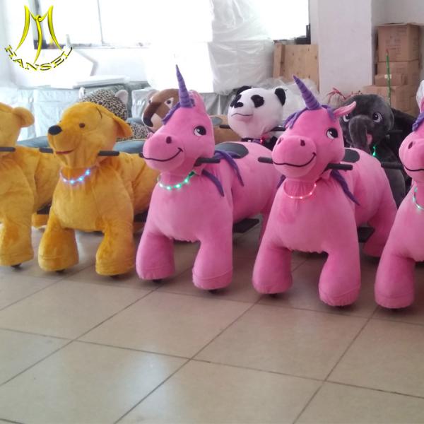 Hansel  battery walking animal kiddie rides for kids animal park