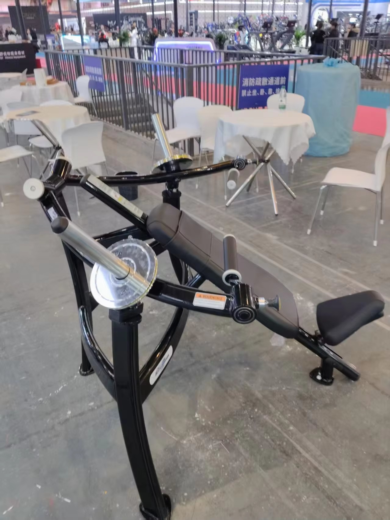 Commercial Plate Loaded Incline Bench Press Machine for Upper Chest Strength Training