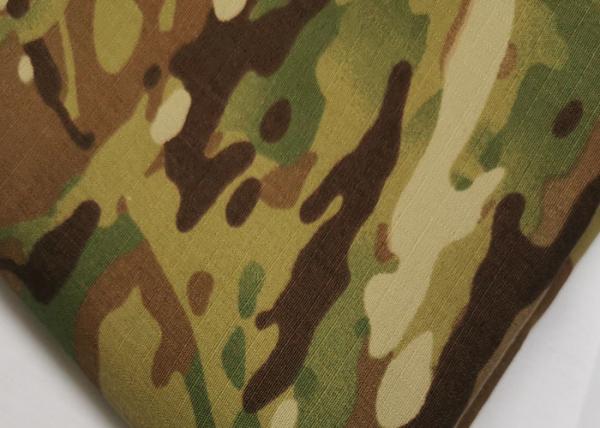 TC 65/35 Ripstop Camouflage Fabric Anti UV Water Repellent For Military Uniform