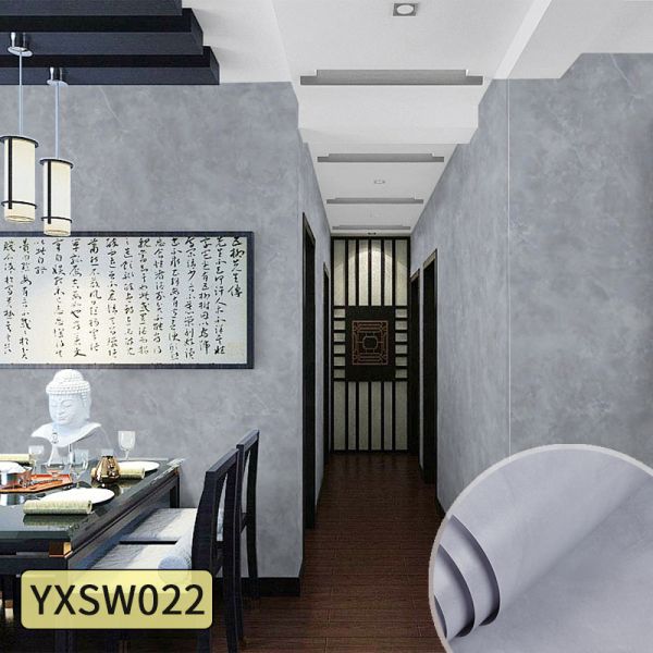 0.14 mm-0.16 mm épaisseur film de presse sous vide marbre PVC film de membrane stratifiée pour meubles panneau MDF