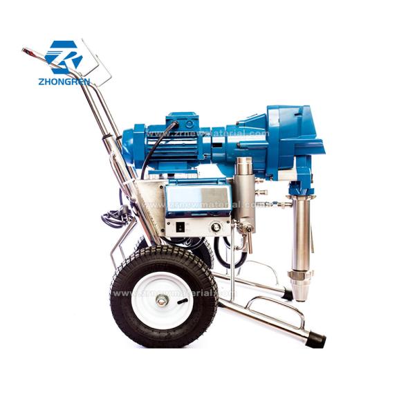 Customized High Pressure Paint Spray Machine 8L / Min 4.5kw With Piston Pump