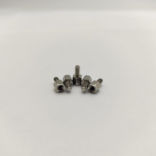 Hex Standoffs M2-M12 Brass Stainless Steel Custom Lengths PCB Mounting