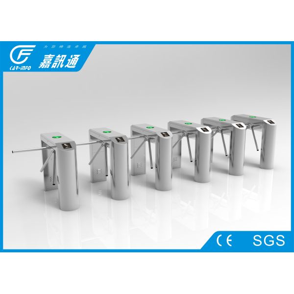 CF1200-HX bridge tripod turnstile , stainless steel , 1200*280*980mm , for bus station entrance